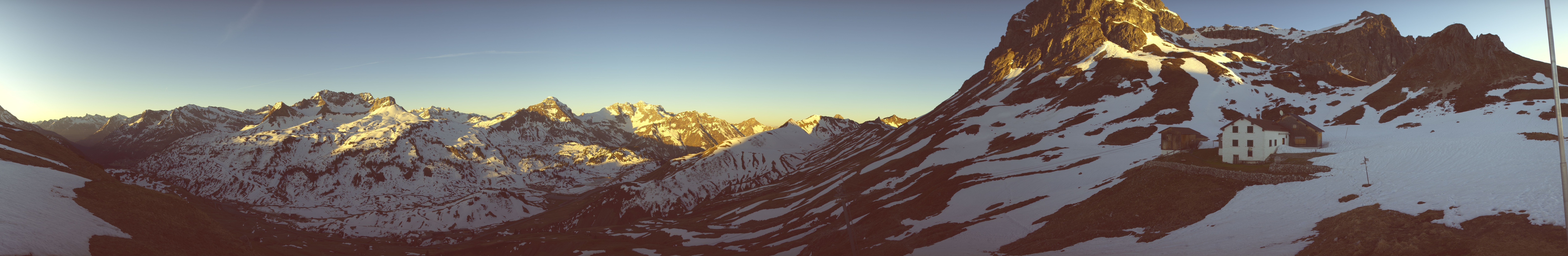 Archiv Foto Webcam Warth-Schröcken: Widdersteinhütte