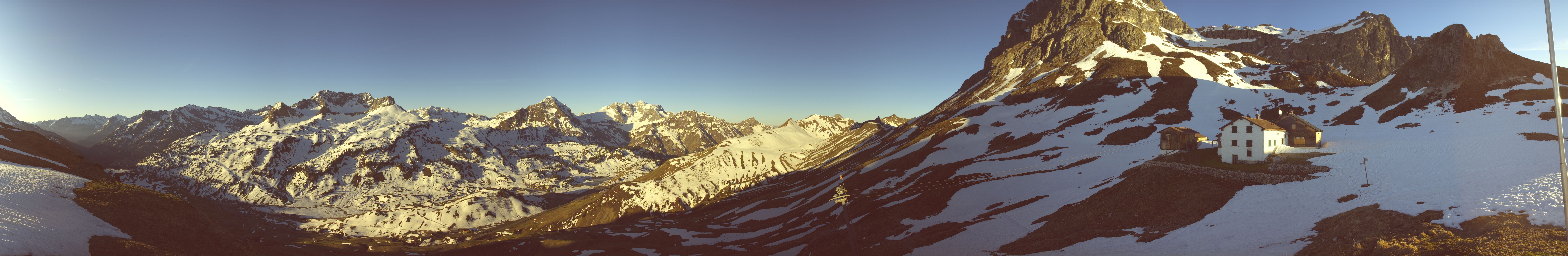 Archiv Foto Webcam Warth-Schröcken: Widdersteinhütte