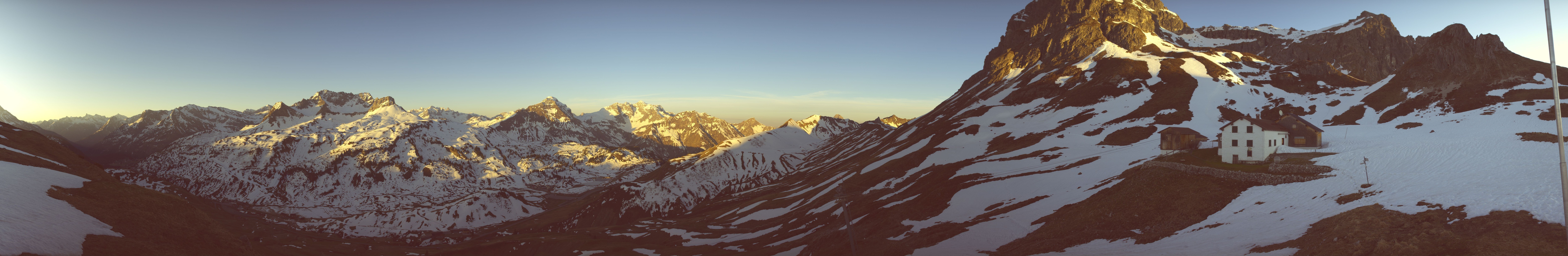 Archiv Foto Webcam Warth-Schröcken: Widdersteinhütte