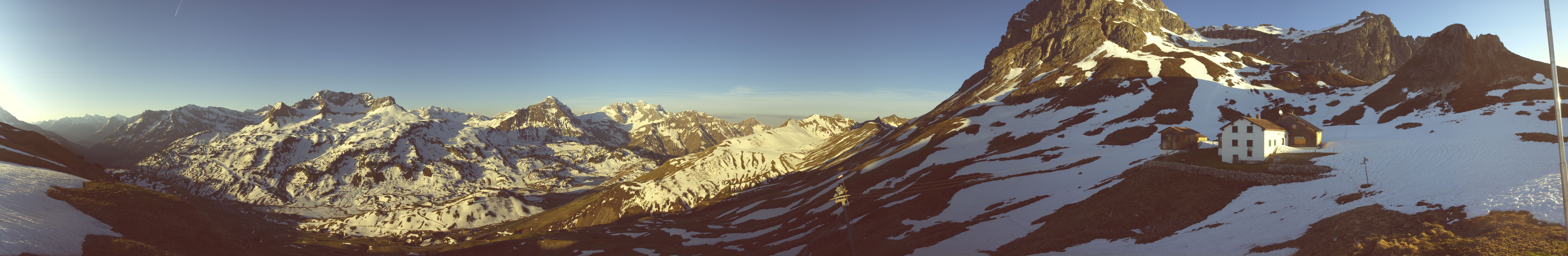 Archiv Foto Webcam Warth-Schröcken: Widdersteinhütte