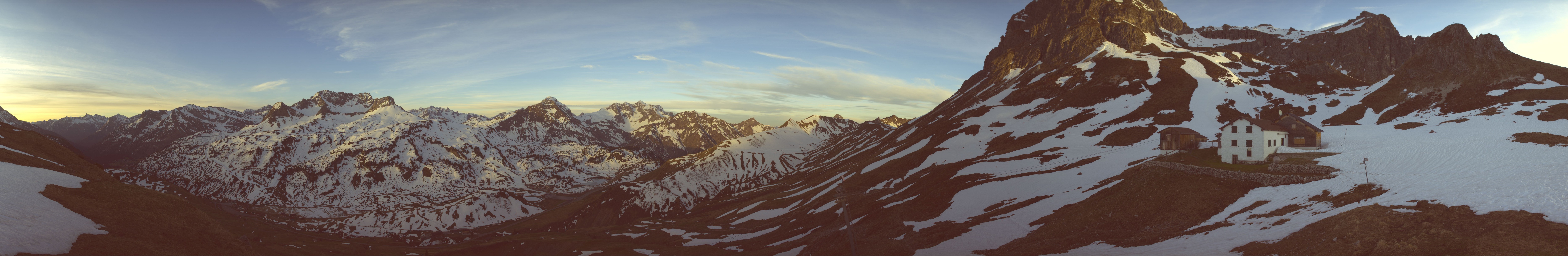 Archiv Foto Webcam Warth-Schröcken: Widdersteinhütte