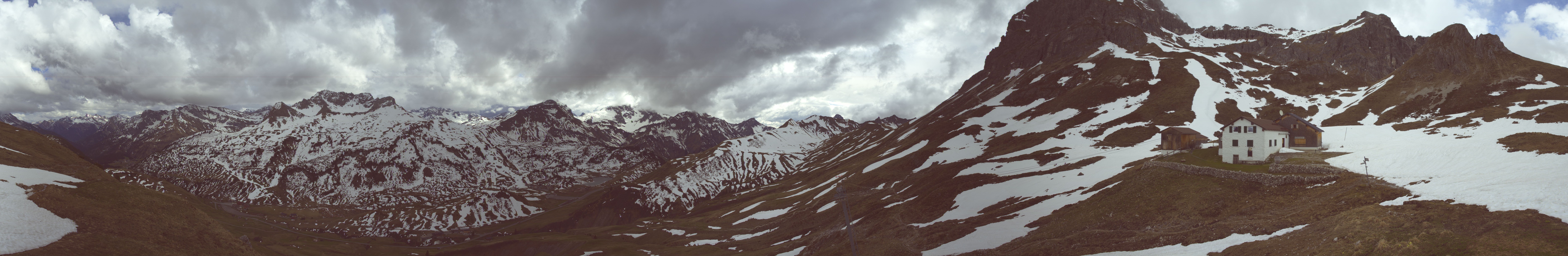Archived image Webcam Widdersteinhütte in Warth-Schröcken