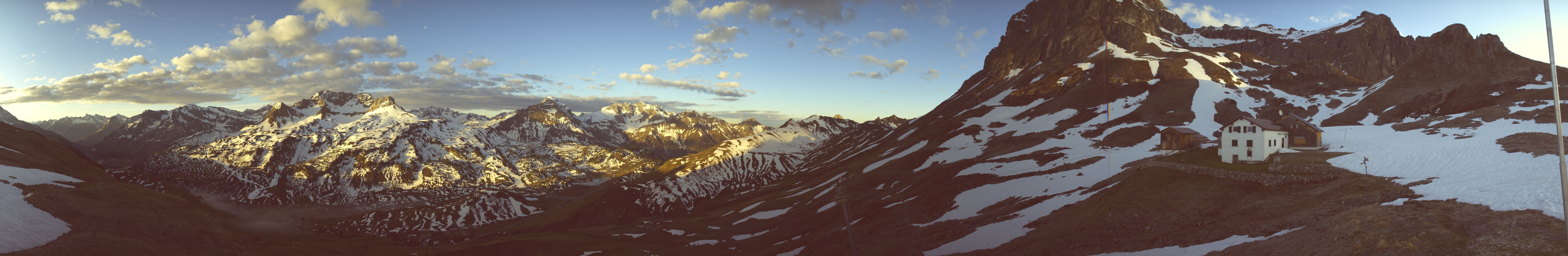 Archiv Foto Webcam Warth-Schröcken: Widdersteinhütte