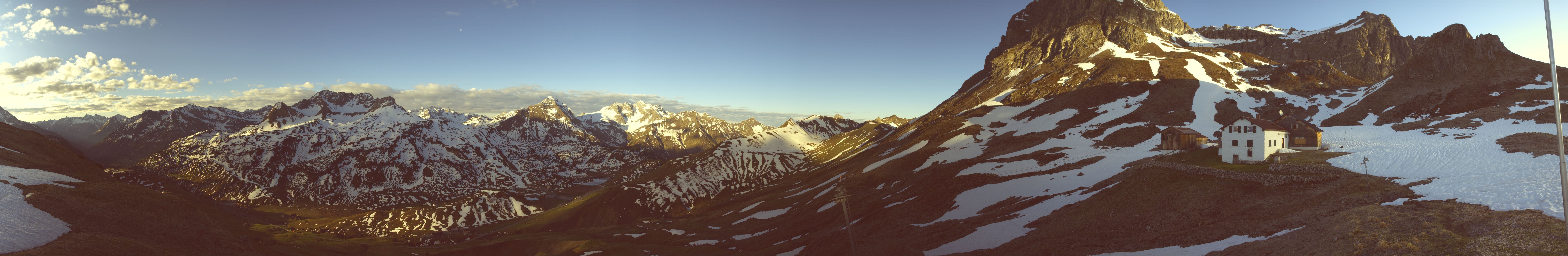 Archiv Foto Webcam Warth-Schröcken: Widdersteinhütte