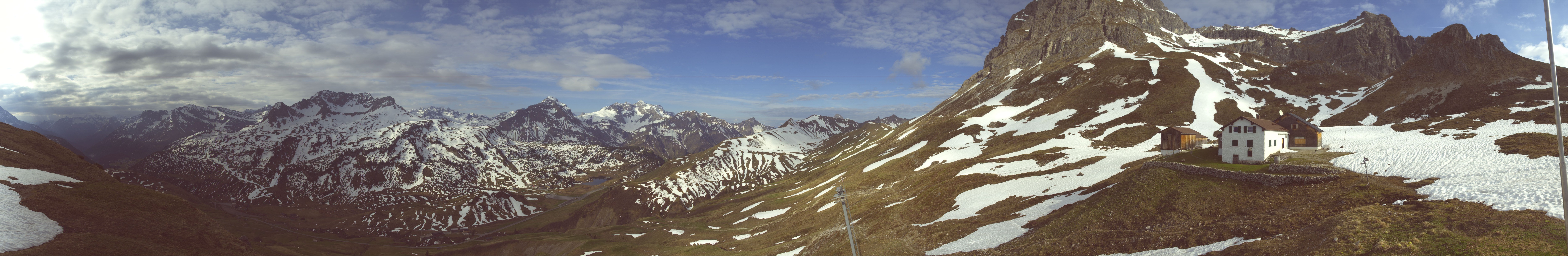 Archived image Webcam Widdersteinhütte in Warth-Schröcken