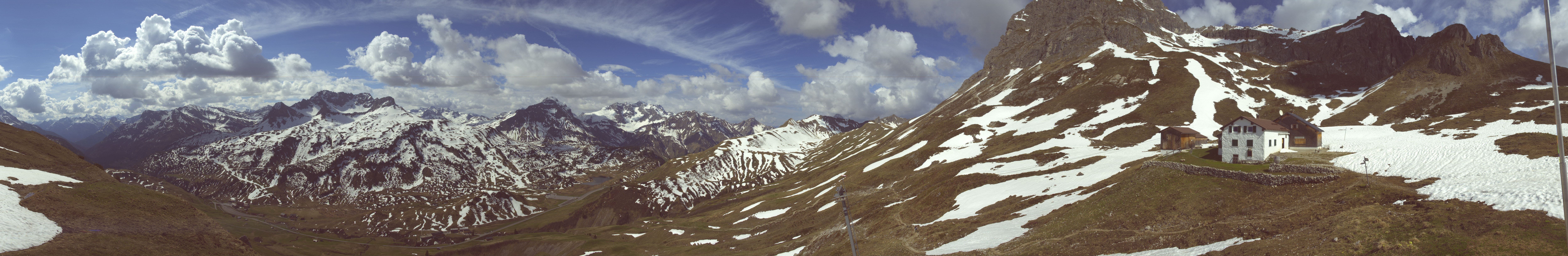 Archived image Webcam Widdersteinhütte in Warth-Schröcken