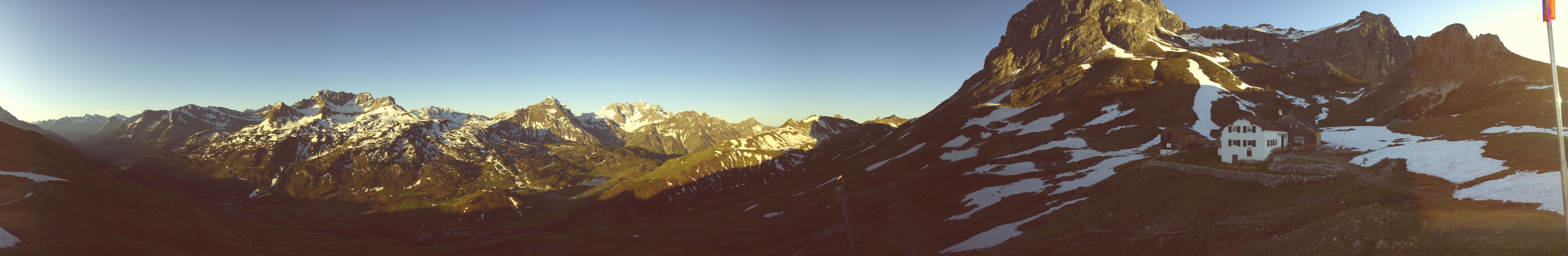 Archiv Foto Webcam Warth-Schröcken: Widdersteinhütte