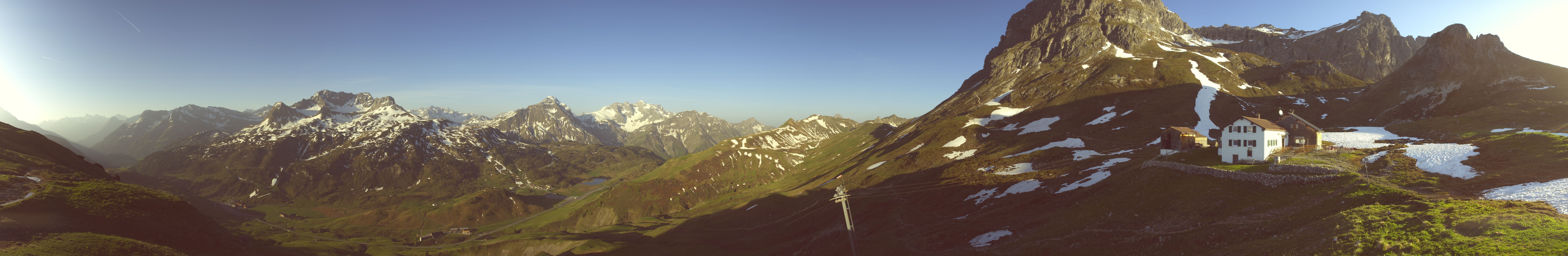 Archived image Webcam Widdersteinhütte in Warth-Schröcken