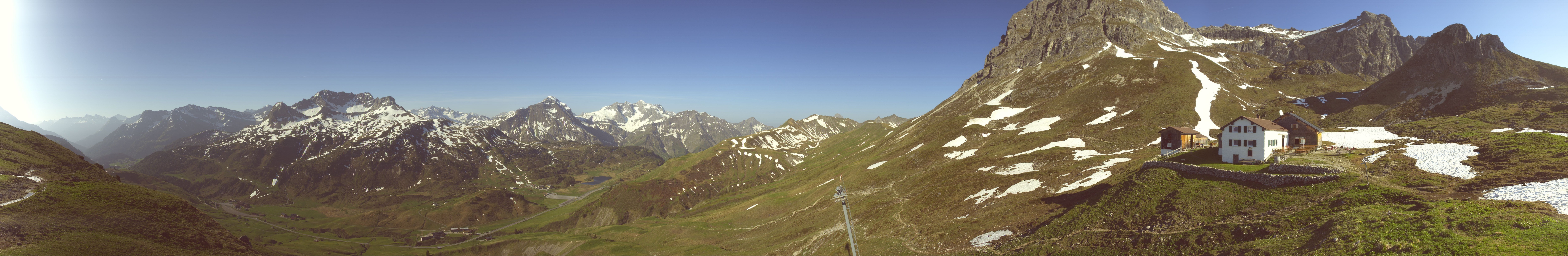 Archived image Webcam Widdersteinhütte in Warth-Schröcken