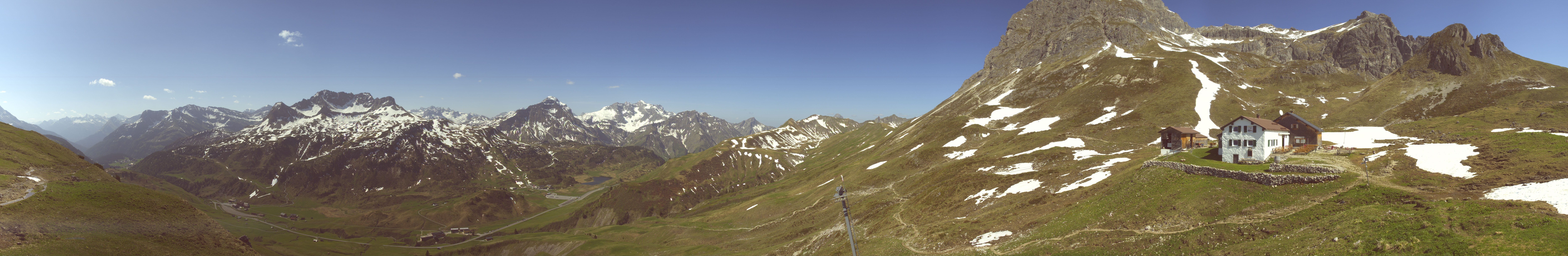 Archived image Webcam Widdersteinhütte in Warth-Schröcken