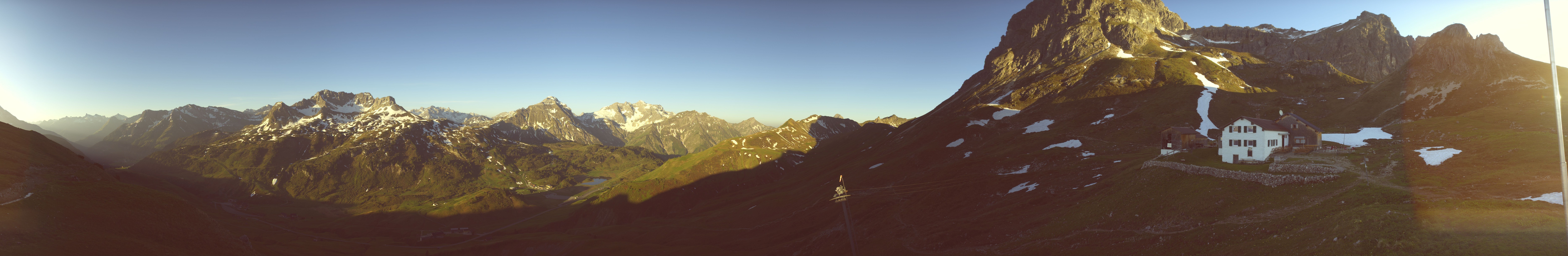 Archiv Foto Webcam Warth-Schröcken: Widdersteinhütte