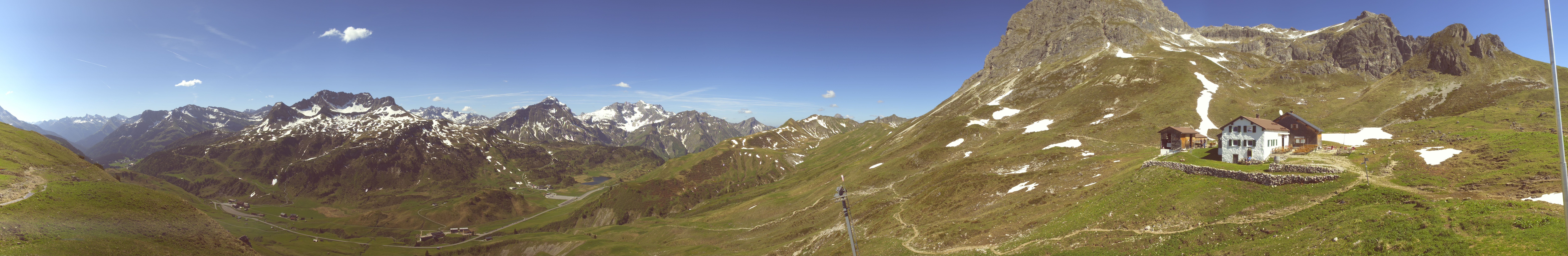 Archiv Foto Webcam Warth-Schröcken: Widdersteinhütte