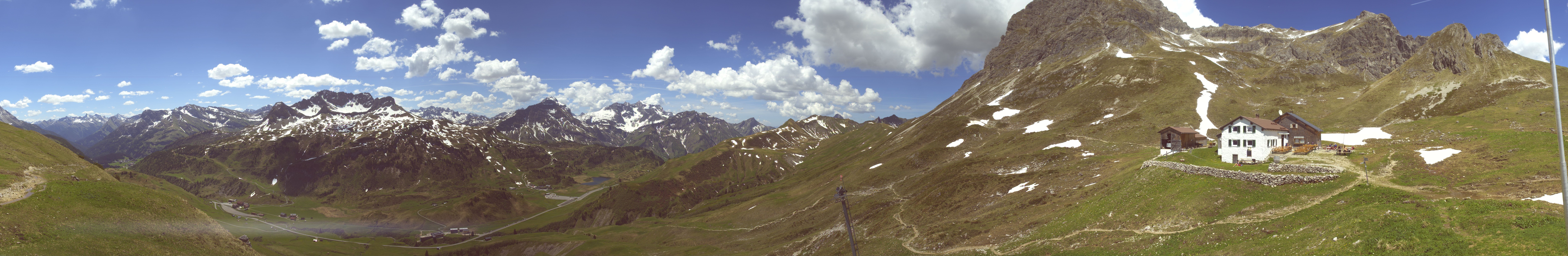 Archiv Foto Webcam Warth-Schröcken: Widdersteinhütte