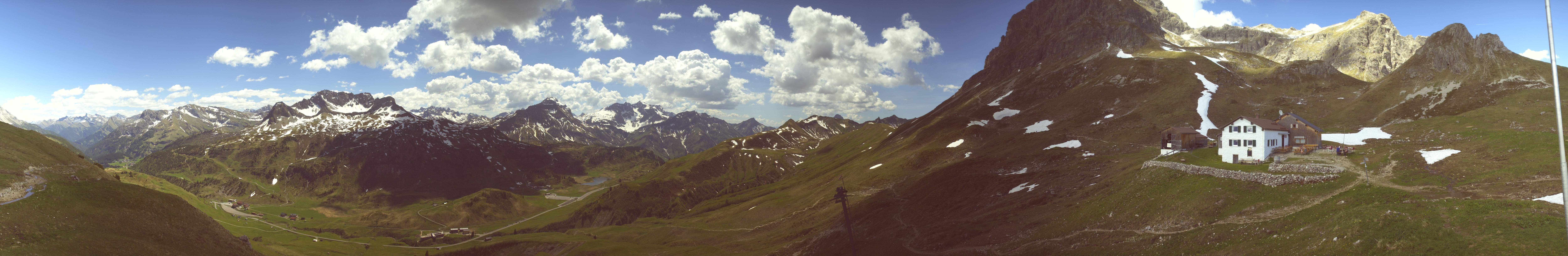 Archiv Foto Webcam Warth-Schröcken: Widdersteinhütte