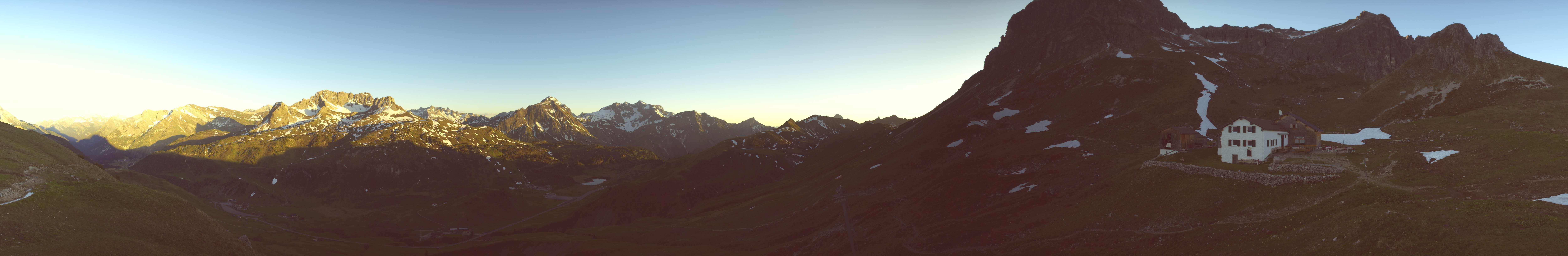 Archiv Foto Webcam Warth-Schröcken: Widdersteinhütte