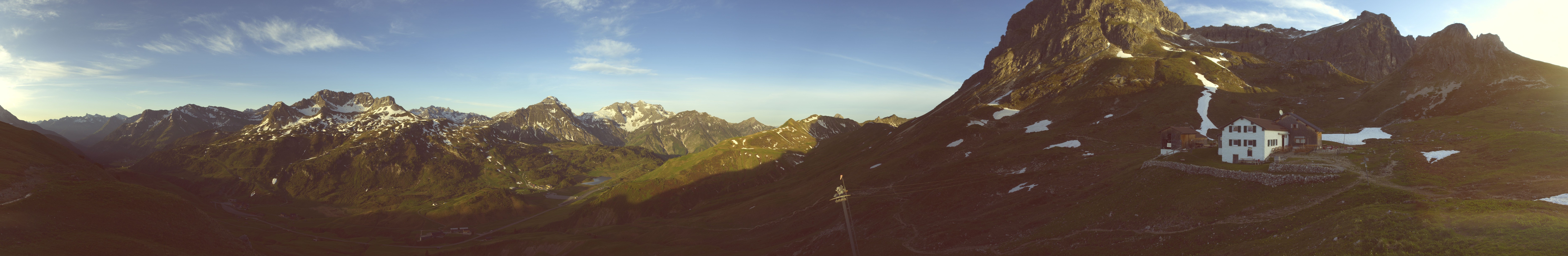 Archiv Foto Webcam Warth-Schröcken: Widdersteinhütte