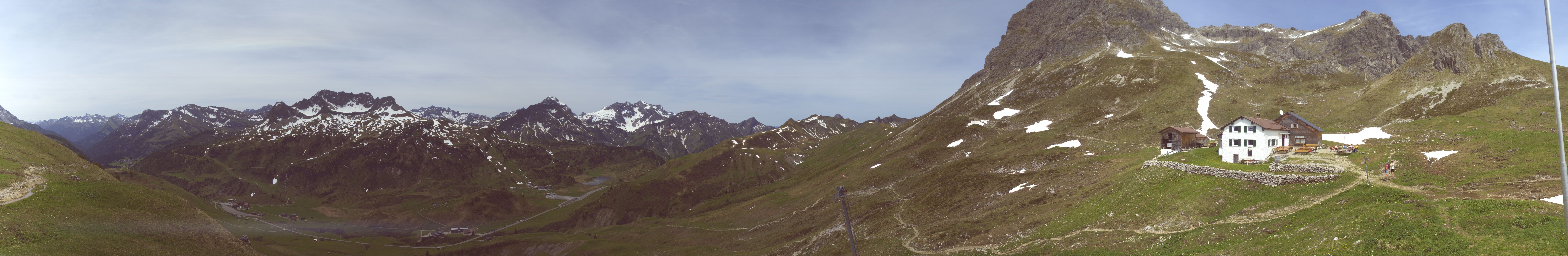 Archiv Foto Webcam Warth-Schröcken: Widdersteinhütte
