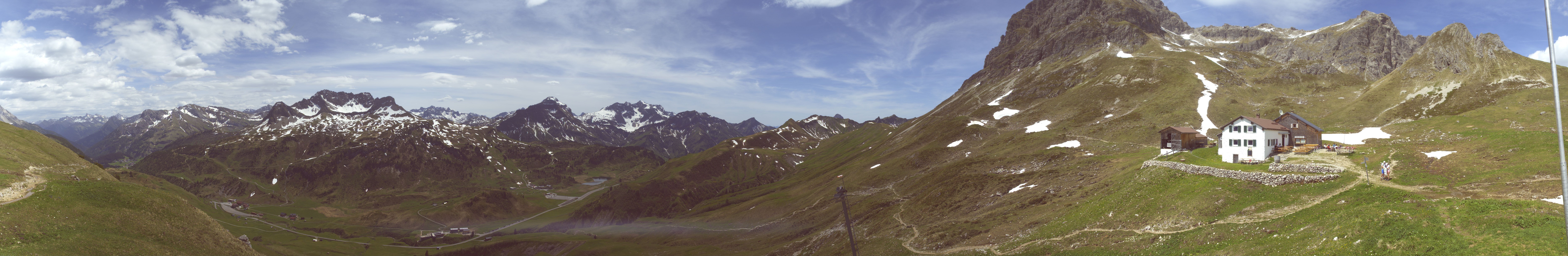 Archiv Foto Webcam Warth-Schröcken: Widdersteinhütte