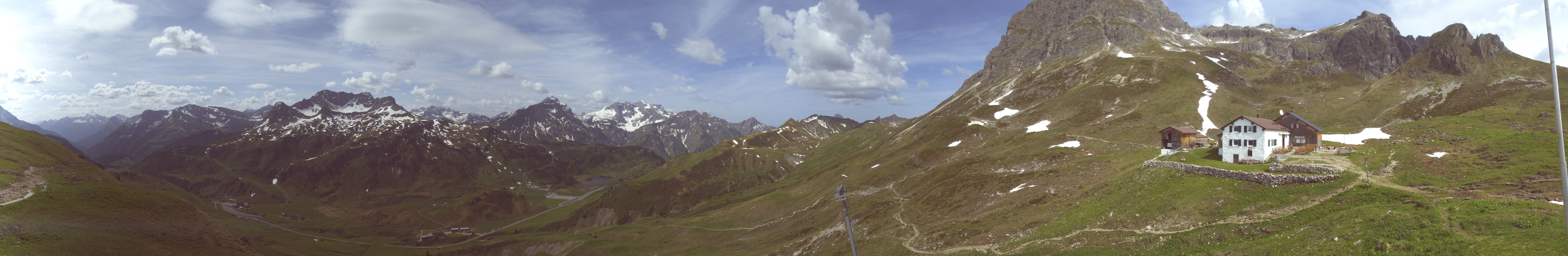 Archiv Foto Webcam Warth-Schröcken: Widdersteinhütte
