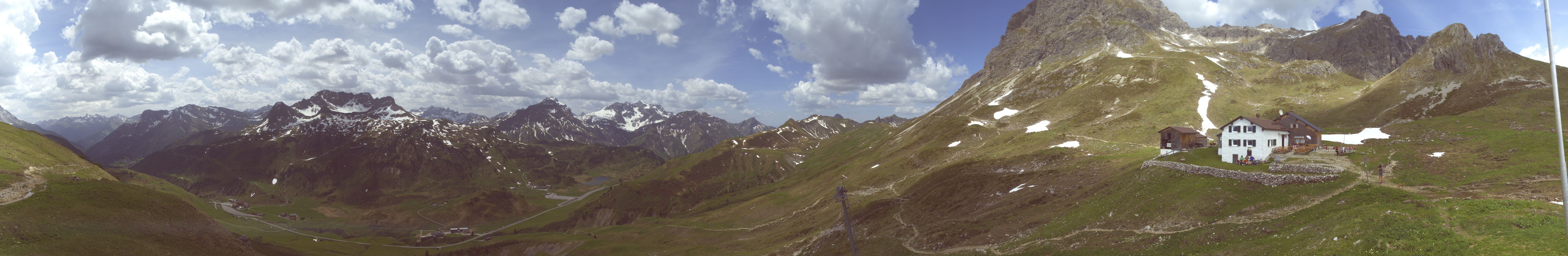 Archiv Foto Webcam Warth-Schröcken: Widdersteinhütte