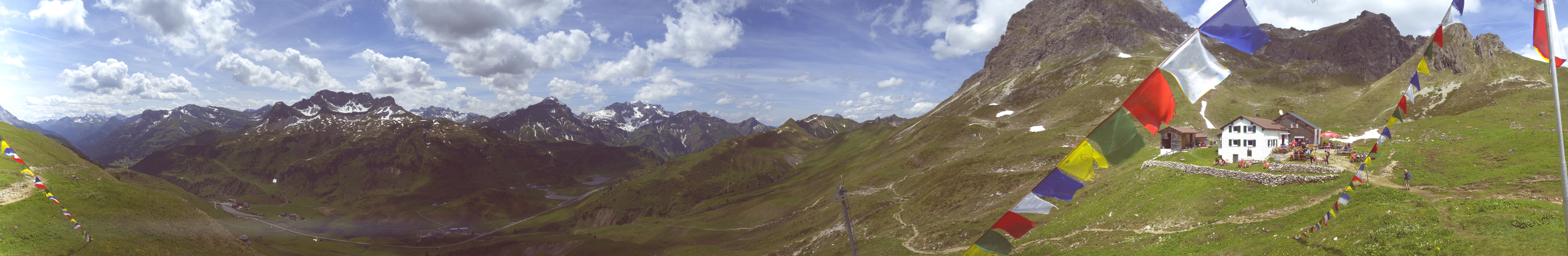 Archiv Foto Webcam Warth-Schröcken: Widdersteinhütte