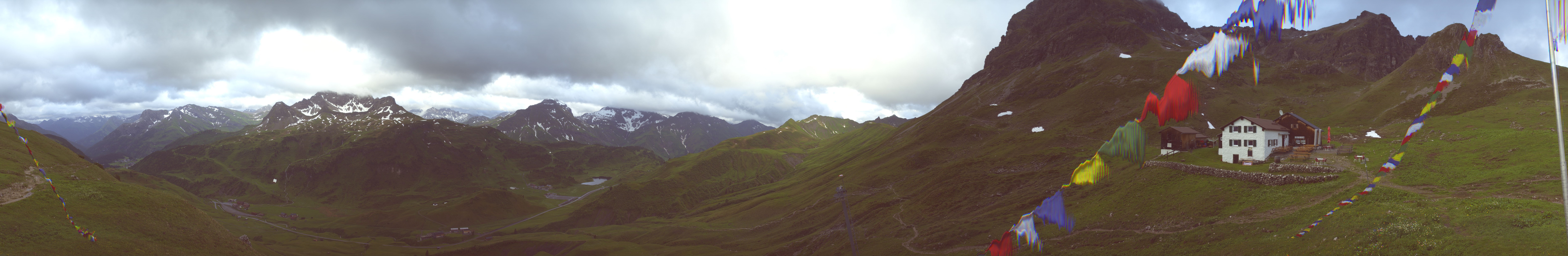 Archived image Webcam Widdersteinhütte in Warth-Schröcken
