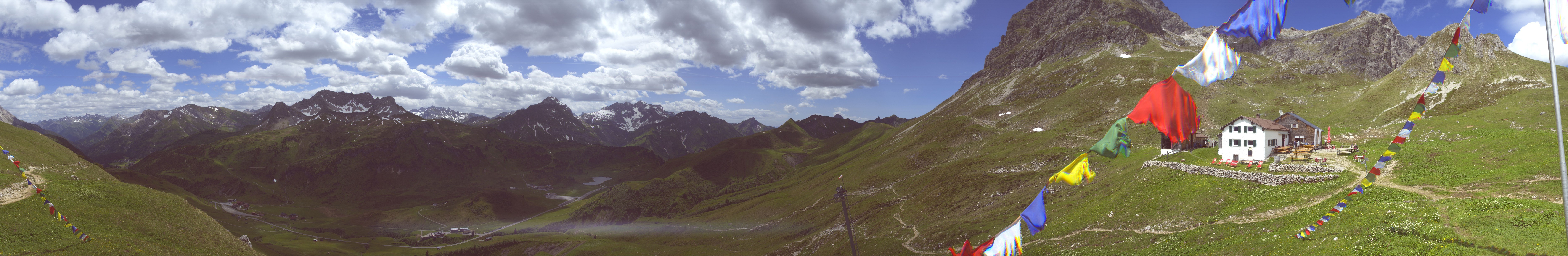 Archived image Webcam Widdersteinhütte in Warth-Schröcken