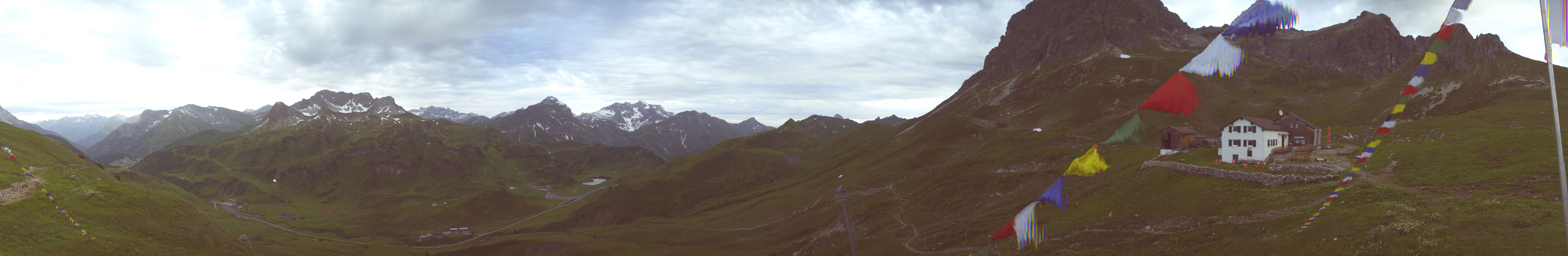 Archived image Webcam Widdersteinhütte in Warth-Schröcken