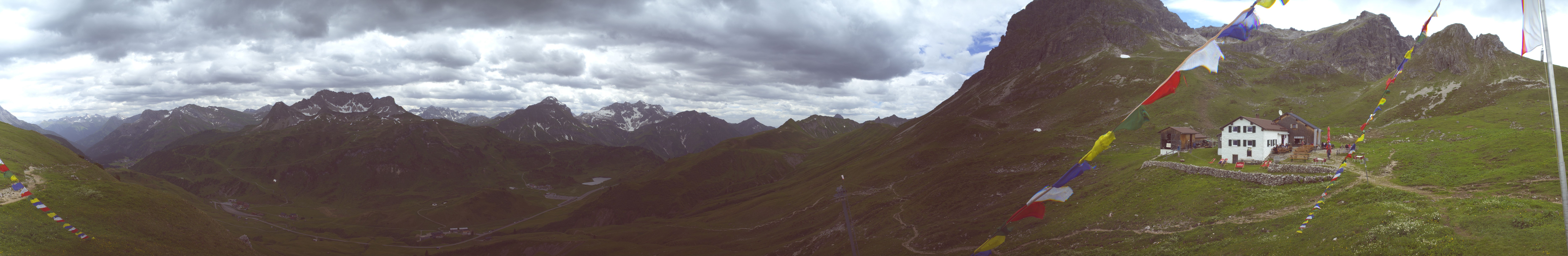 Archived image Webcam Widdersteinhütte in Warth-Schröcken