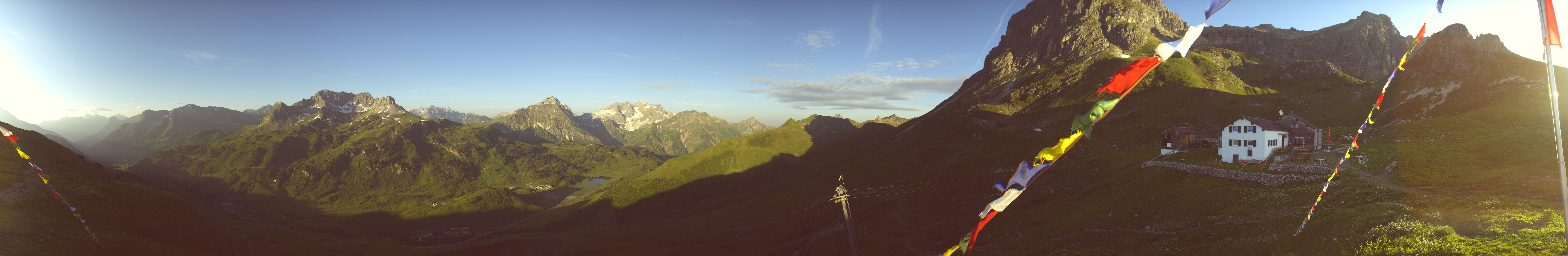 Archiv Foto Webcam Warth-Schröcken: Widdersteinhütte