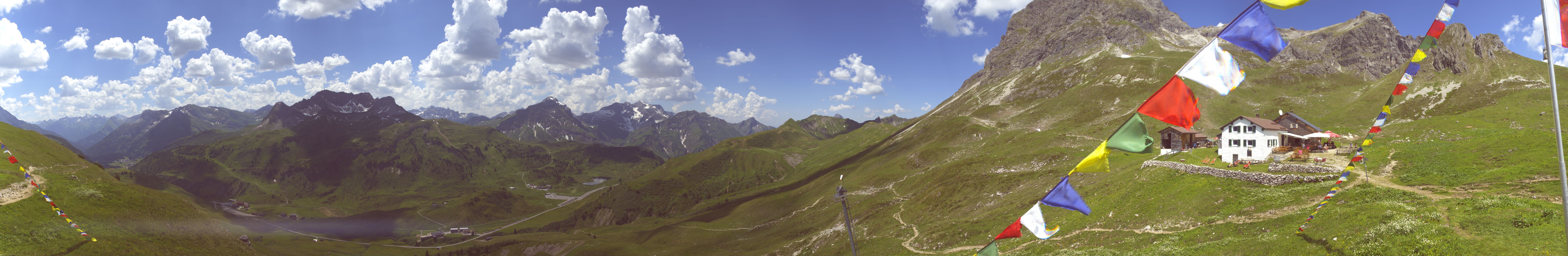 Archiv Foto Webcam Warth-Schröcken: Widdersteinhütte