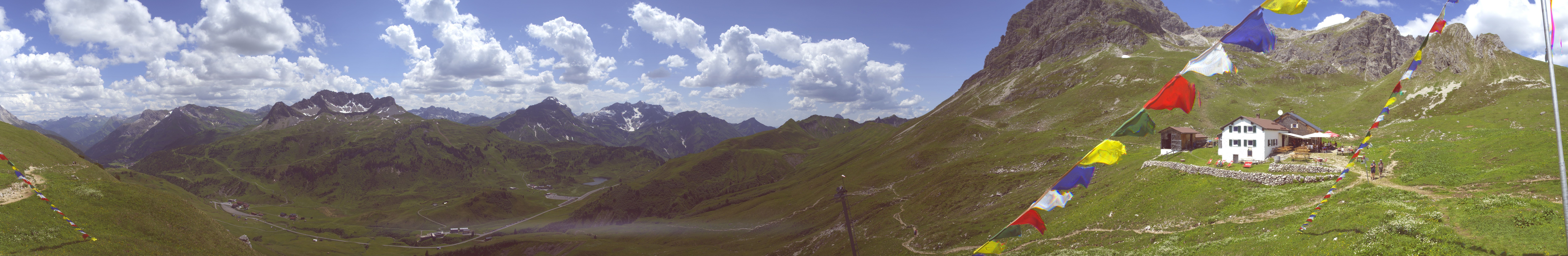 Archived image Webcam Widdersteinhütte in Warth-Schröcken