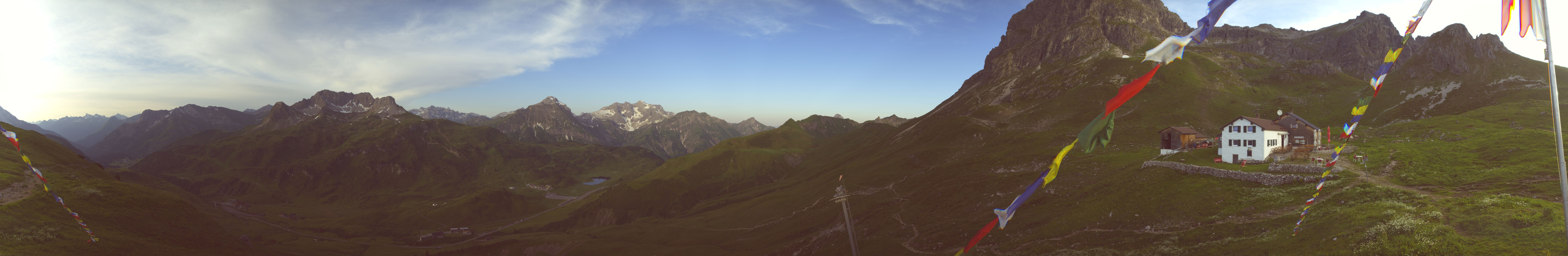 Archiv Foto Webcam Warth-Schröcken: Widdersteinhütte