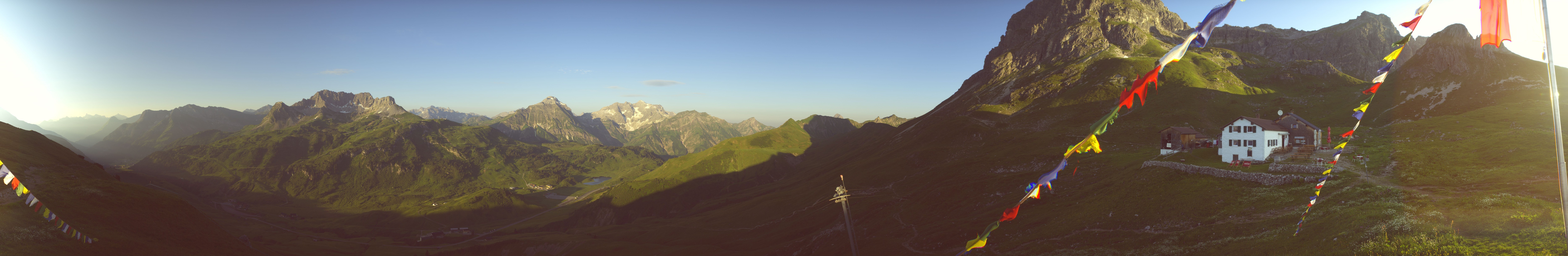 Archiv Foto Webcam Warth-Schröcken: Widdersteinhütte