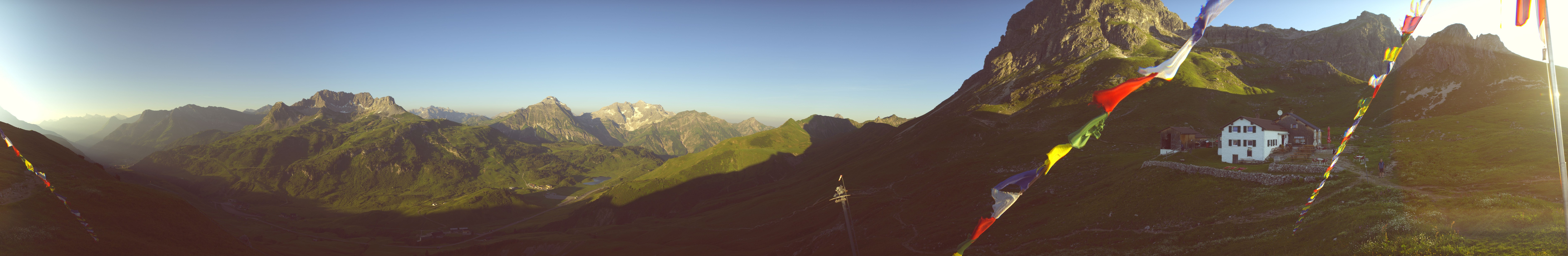 Archiv Foto Webcam Warth-Schröcken: Widdersteinhütte