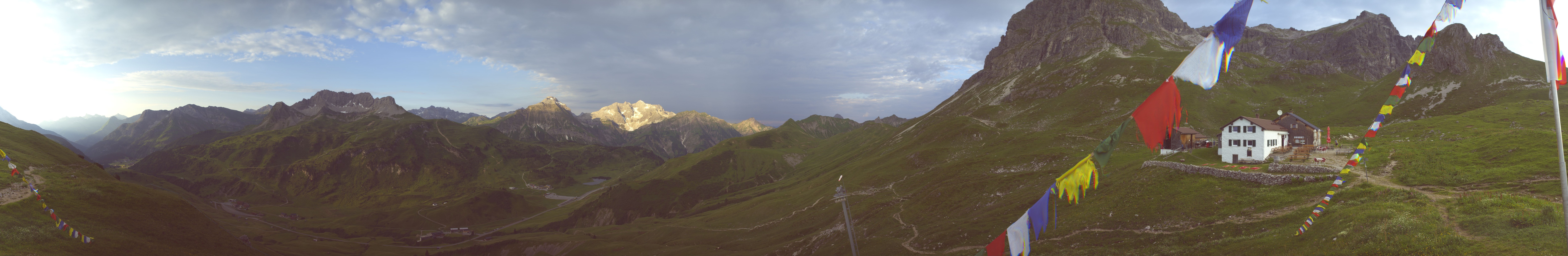 Archiv Foto Webcam Warth-Schröcken: Widdersteinhütte