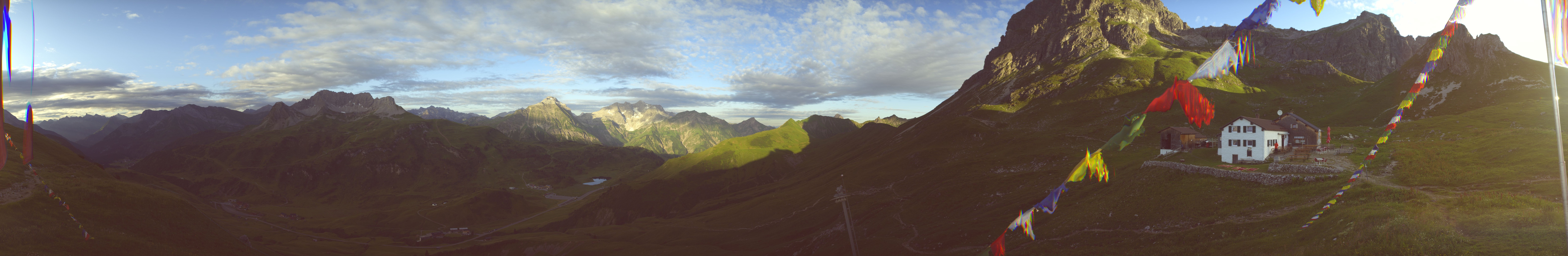 Archiv Foto Webcam Warth-Schröcken: Widdersteinhütte