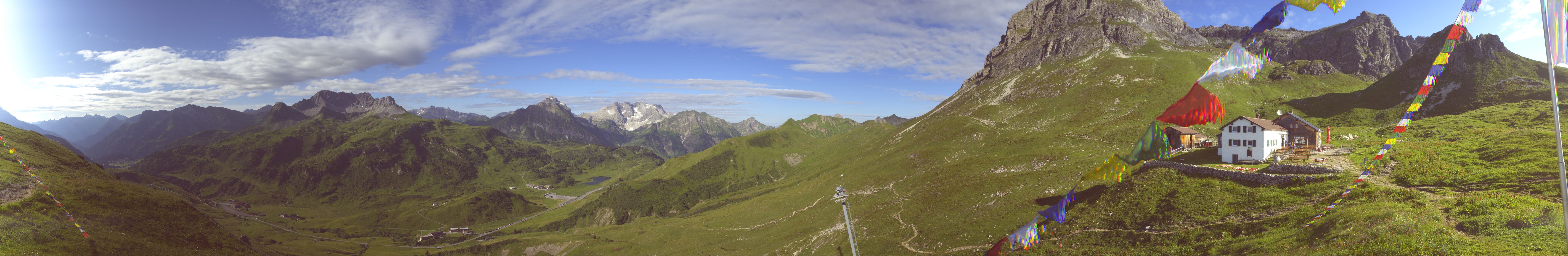 Archiv Foto Webcam Warth-Schröcken: Widdersteinhütte