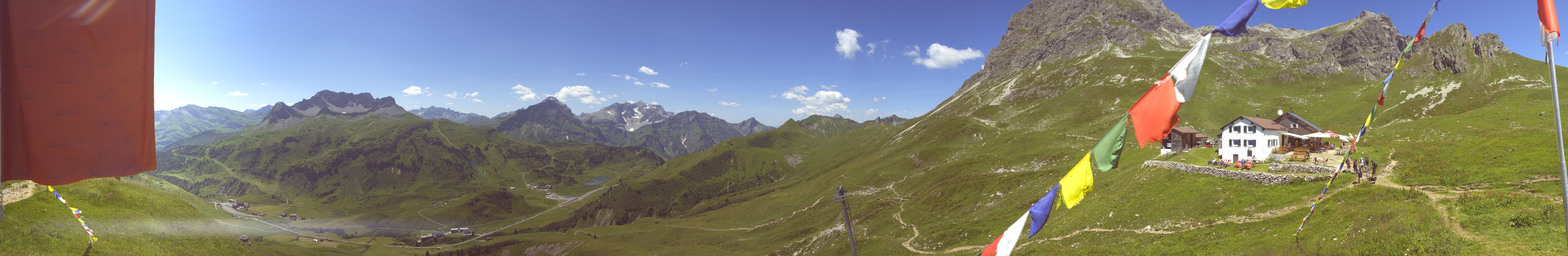 Archived image Webcam Widdersteinhütte in Warth-Schröcken