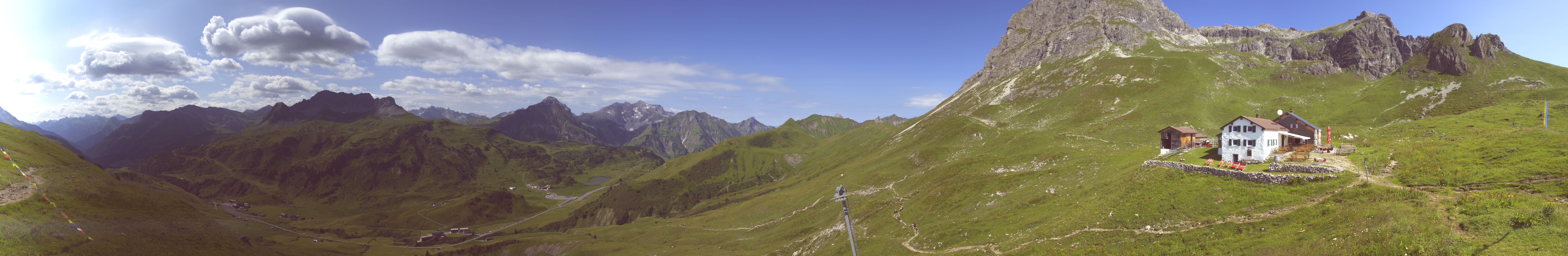 Archived image Webcam Widdersteinhütte in Warth-Schröcken