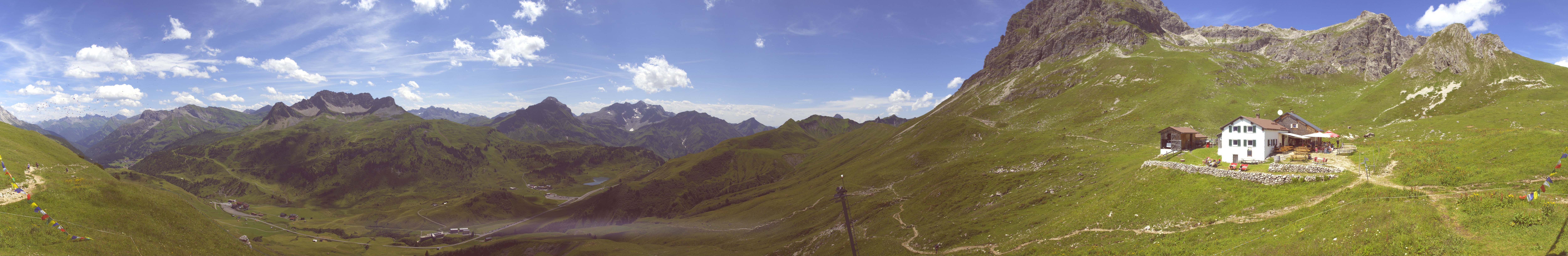 Archiv Foto Webcam Warth-Schröcken: Widdersteinhütte