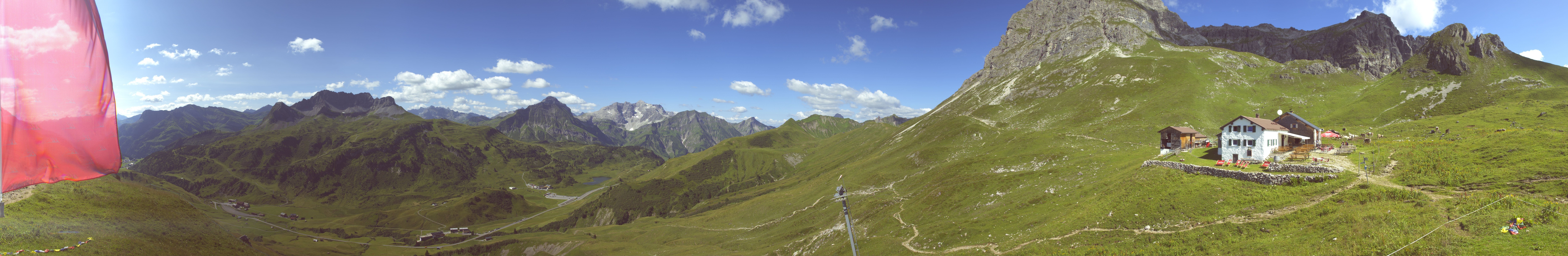 Archiv Foto Webcam Warth-Schröcken: Widdersteinhütte