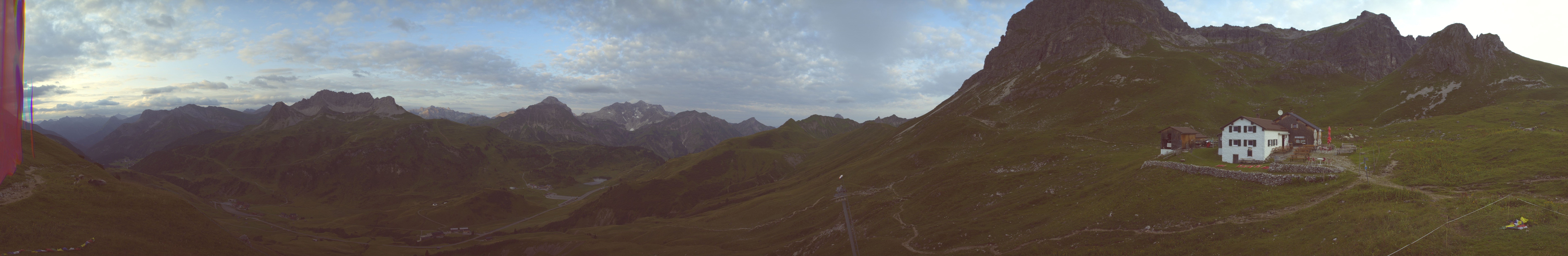 Archiv Foto Webcam Warth-Schröcken: Widdersteinhütte