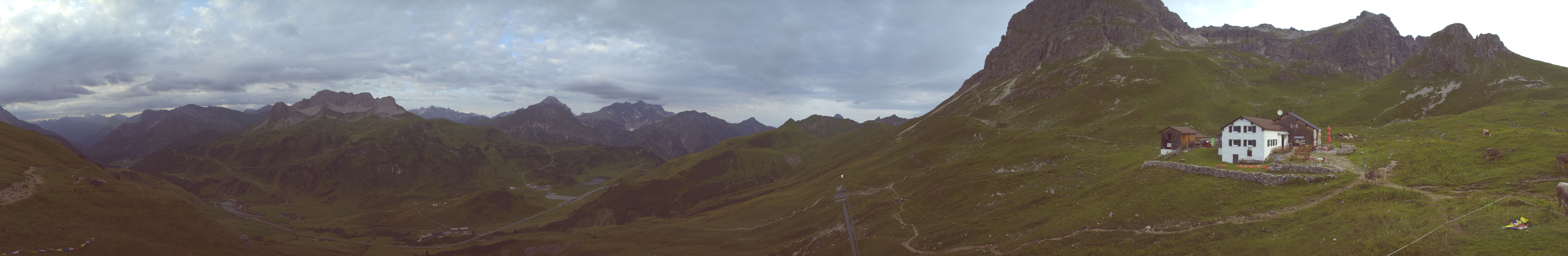 Archiv Foto Webcam Warth-Schröcken: Widdersteinhütte