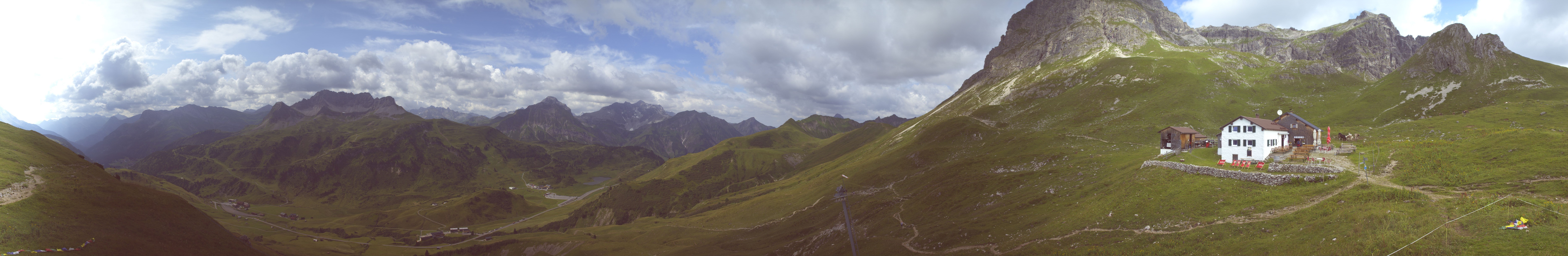 Archiv Foto Webcam Warth-Schröcken: Widdersteinhütte