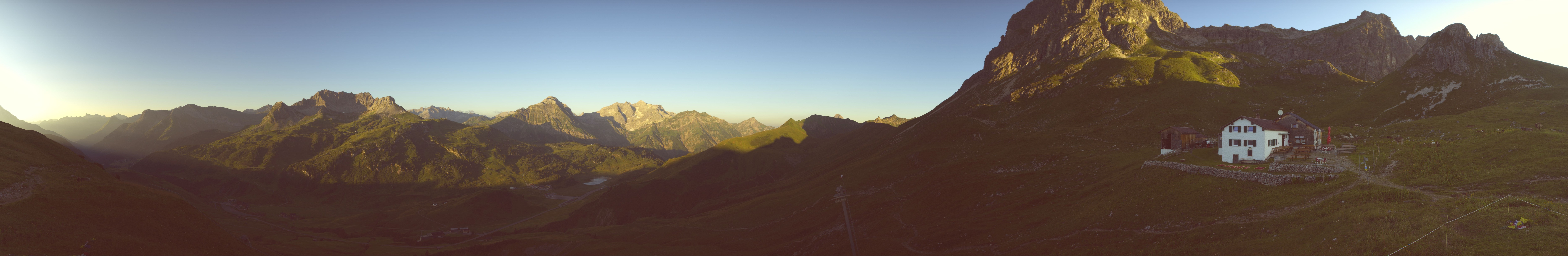 Archiv Foto Webcam Warth-Schröcken: Widdersteinhütte