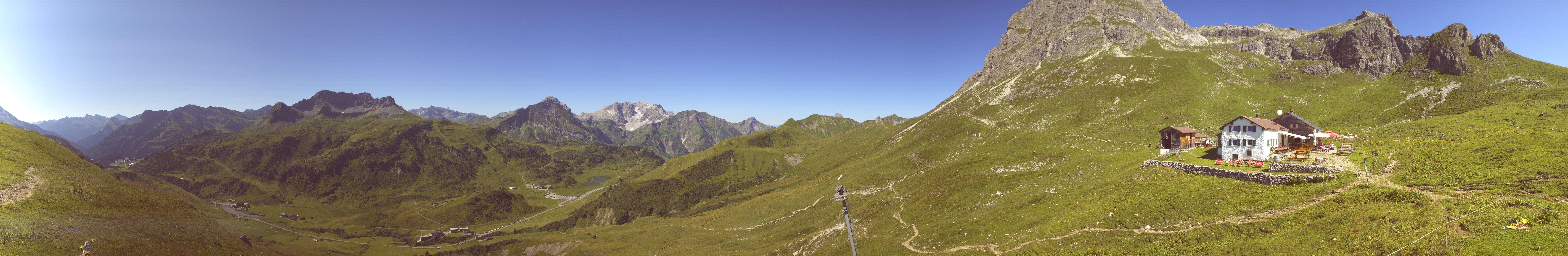 Archiv Foto Webcam Warth-Schröcken: Widdersteinhütte