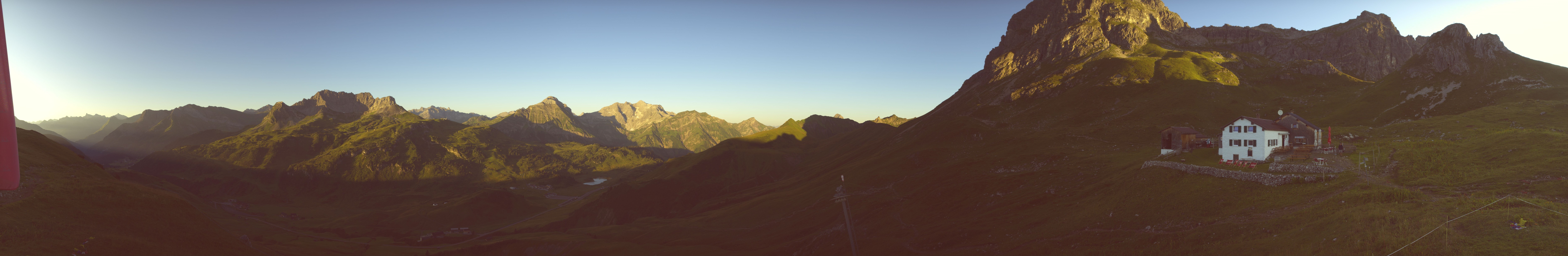 Archiv Foto Webcam Warth-Schröcken: Widdersteinhütte