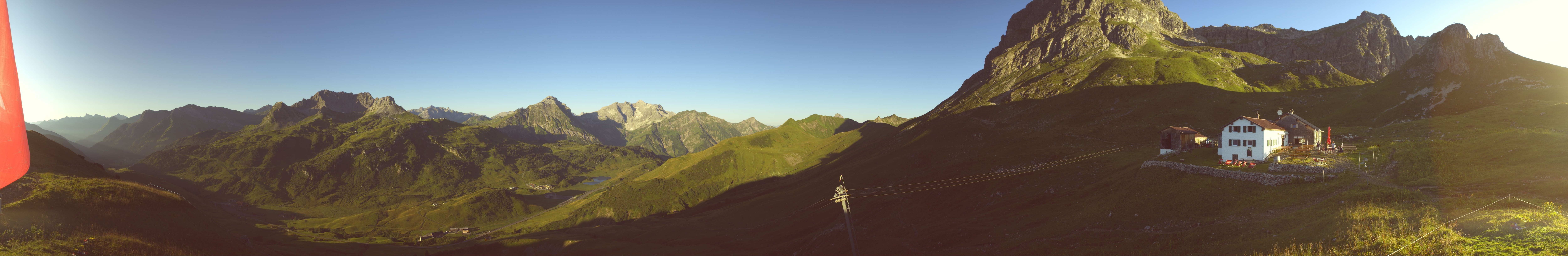 Archiv Foto Webcam Warth-Schröcken: Widdersteinhütte