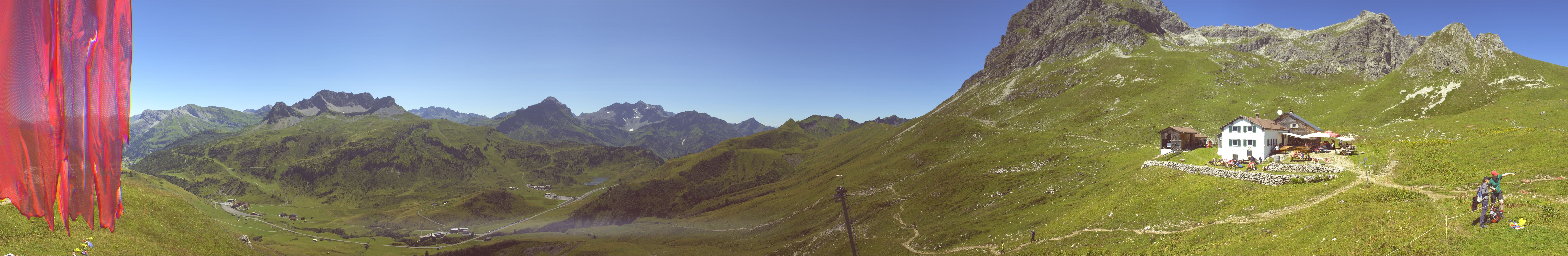Archiv Foto Webcam Warth-Schröcken: Widdersteinhütte